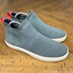 Rothy's Shoes Womens 8.5 Gray Fog Melange Chelsea Boots‎ Pull On Bootie Sneakers
